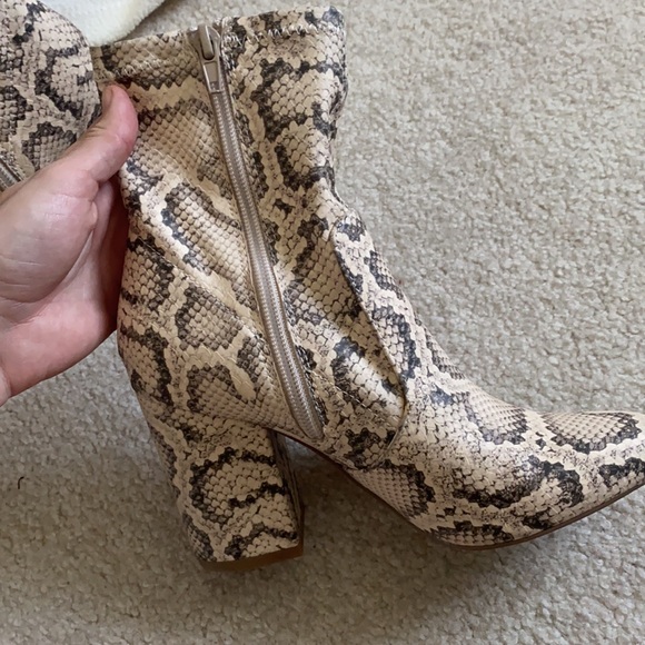 Steve Madden Snake Booties - Picture 4 of 6